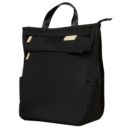 Dollcini Fekete Baba Hátizsák – Vízhatlan, Nagy Kapacitású Pelenkázó