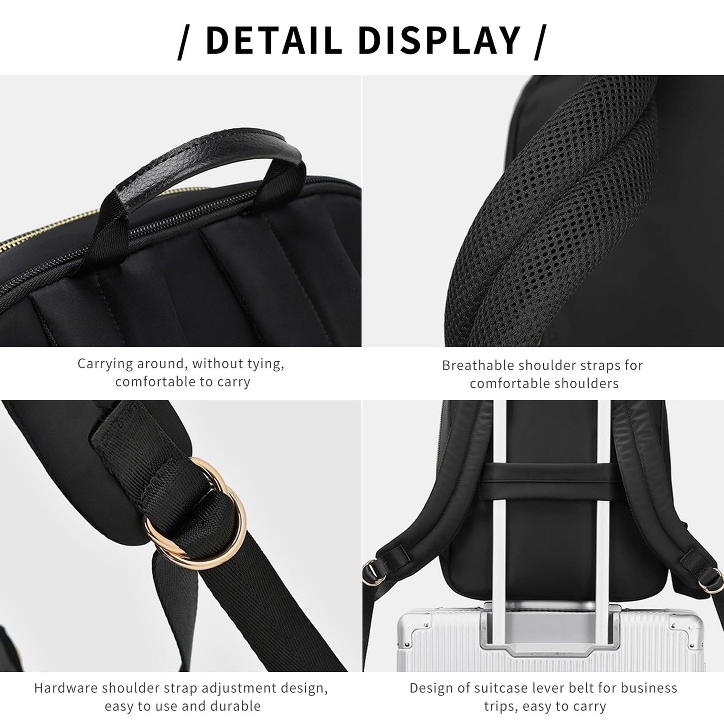 Dollcini Női Laptop Hátizsák – Ergonomikus, 15.6”, Utazáshoz