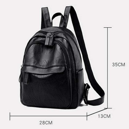 Dollcini Női Hátizsák – Vízálló és Tartós Műbőr, Utazáshoz, Munkába