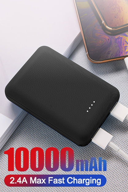 Dollcini Power Bank 10000mAh – Külső Akkumulátor, 2xUSB, 1xType-C