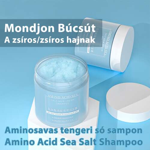 Dollcini Tengeri Sós Sampon Aminosavval – Kék, Frissítő