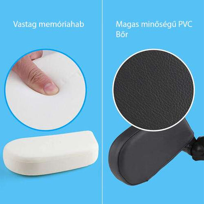Dollcini Otthon Ergonomikus Autós Fejtámla – Memóriahabos, Fekete