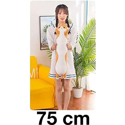 Dollcini Otthon Hosszú Plüss Cica – 60 cm, Több színben