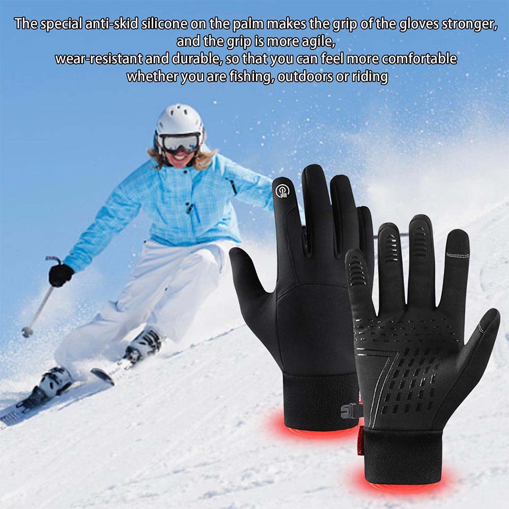 Dollcini Szélálló Uniszex Sportkesztyű – Érintőképernyős, Fekete