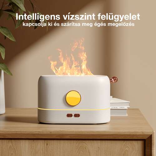 Dollcini Otthon Láng Párásító – Csendes Aroma Diffúzor, 200 ml