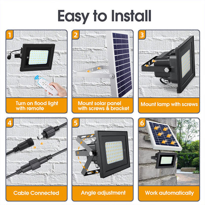 Dollcini Otthon Napelemes Kültéri Fali Lámpa – Vízálló, Nagy Fényerő