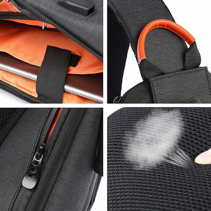 Dollcini Sport Válltáska – USB Porttal, Vízálló, Uniszex