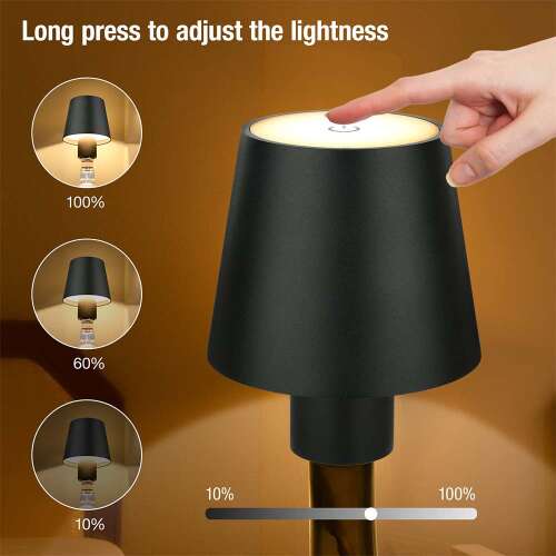 Dollcini Otthon LED Lámpa Dekoráció  – Vezeték Nélküli, Érintős