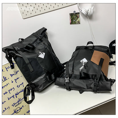 Dollcini Roll-Top Uniszex Laptop Hátizsák – Vízálló Utazóhátizsák, Nagy Kapacitású