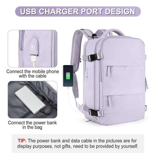 Dollcini Vízálló Férfi Utazóhátizsák – Karcálló, Dupla Cipzár