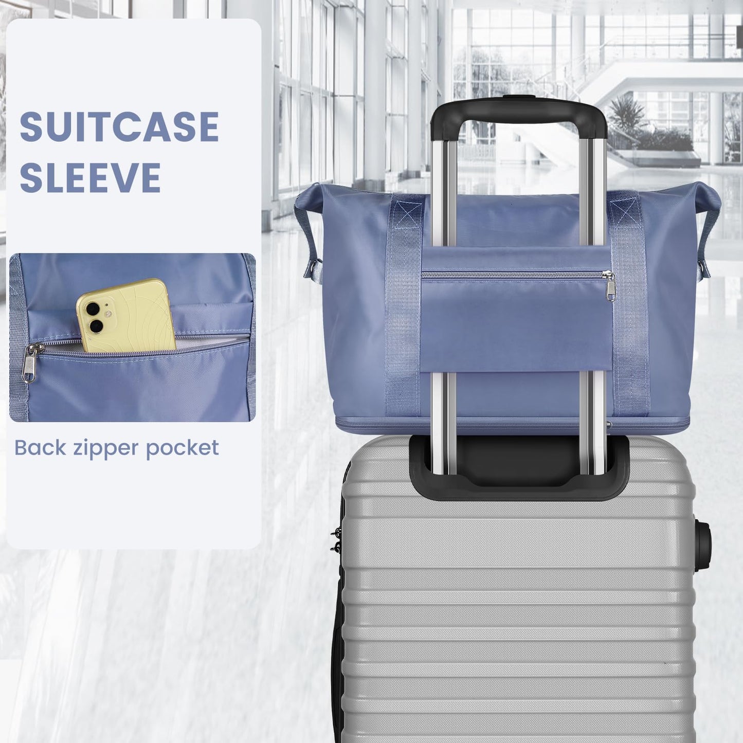 Dollcini Bővíthető Vízálló Utazótáska – Összecsukható, Több Színben