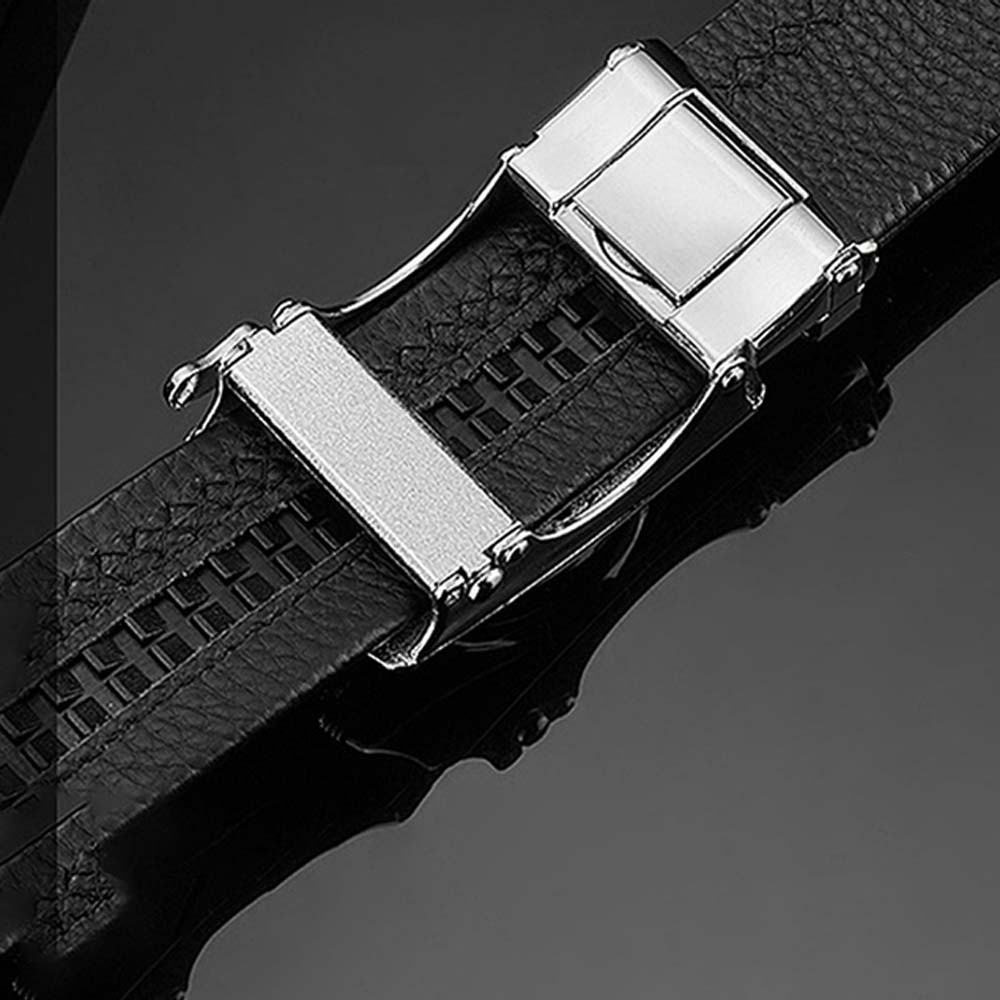 Dollcini Prémium Férfi Öv Automata Csatttal – 120 cm, Díszdobozban