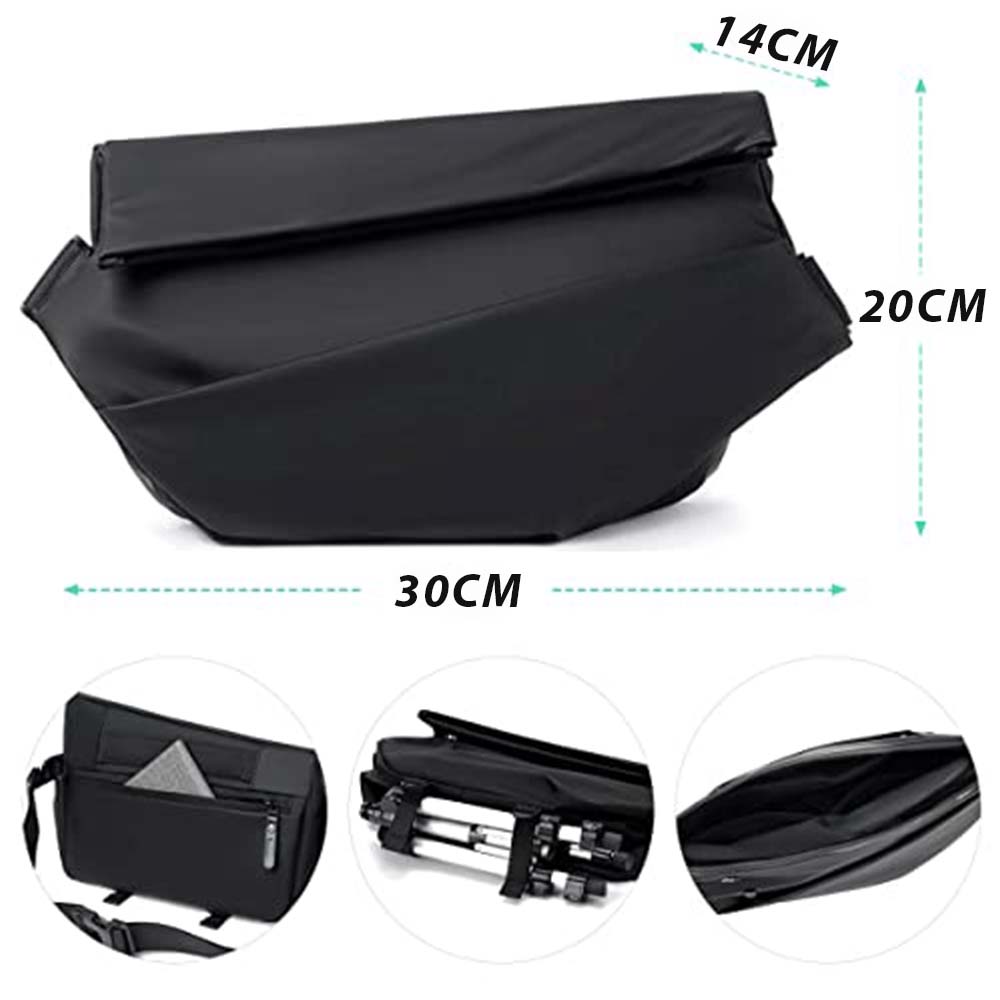 Dollcini Vízálló Férfi Válltáska – Nylon, Kopásálló Melltáska