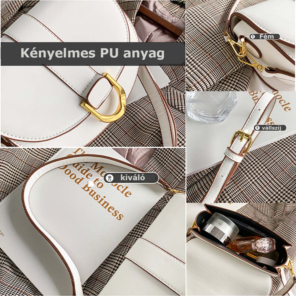 Dollcini Elegáns Női Műbőr Válltáska – Több Divatos Színben