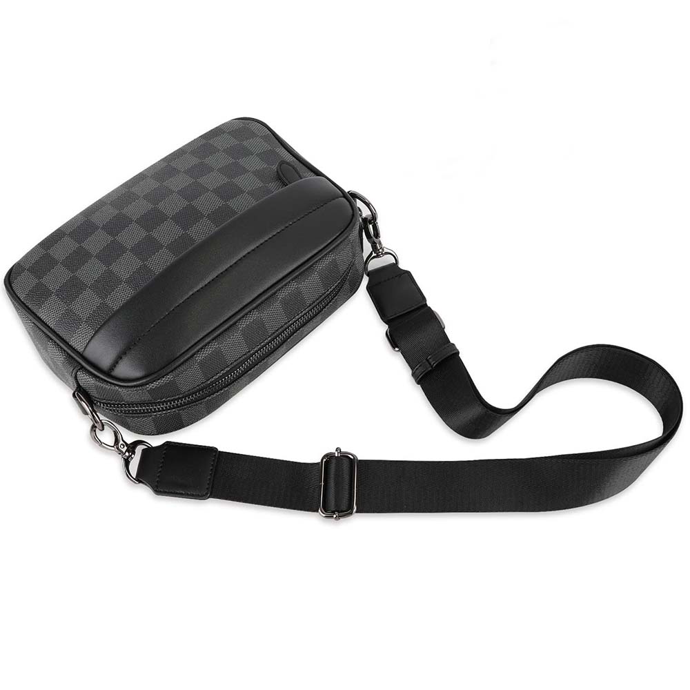 Dollcini Elegáns Férfi Üzleti Válltáska – Vízálló, Karcálló, Fekete