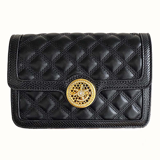 Dollcini Láncos Női Válltáska – Kígyóbőr Mintás Műbőr