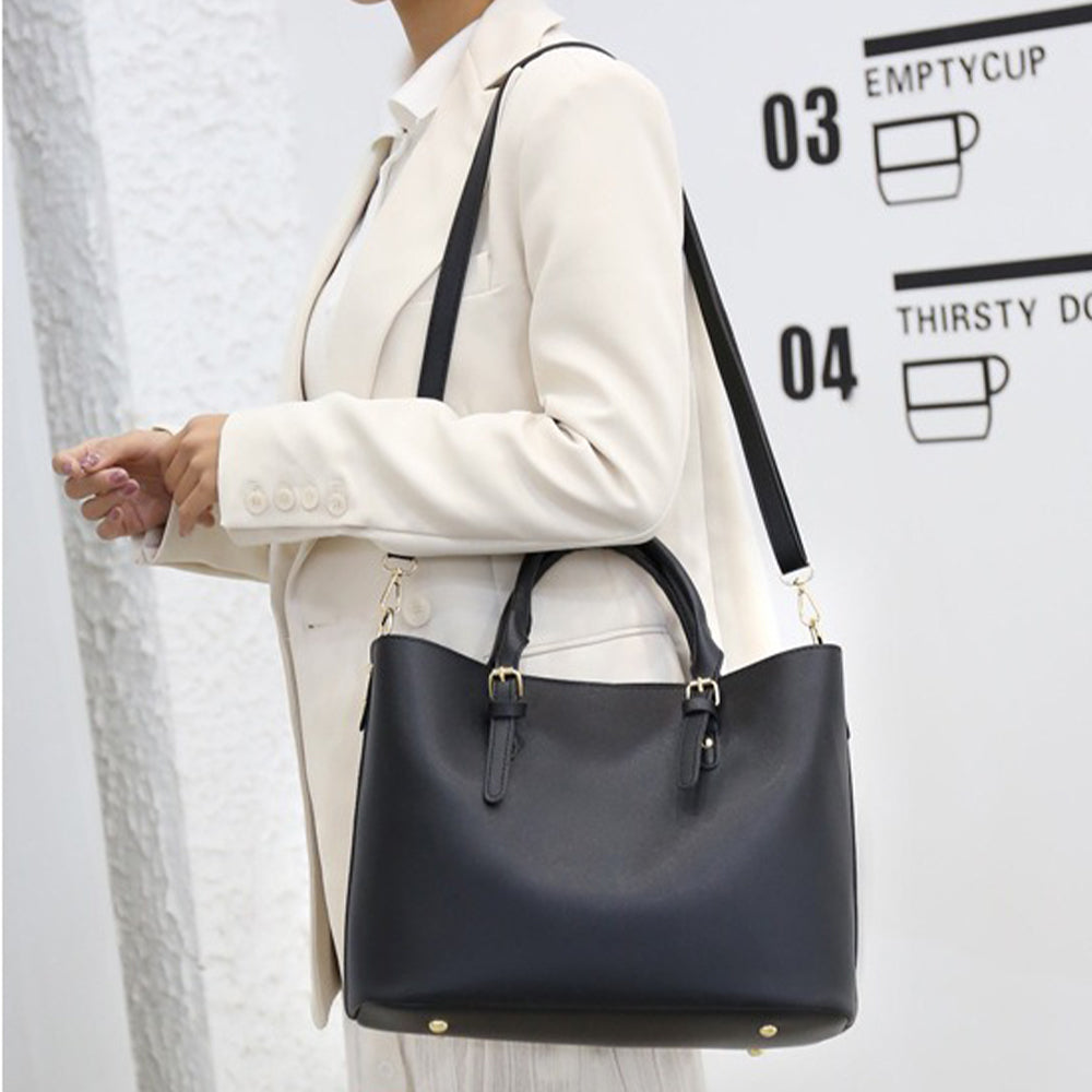 Dollcini Elegáns Női Kézitáska – 3 Részes Műbőr Szett