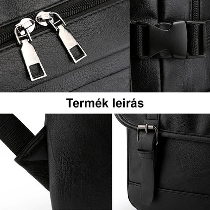 Dollcini Uniszex Laptop Hátizsák – Vízálló, 15.6” Laptophoz